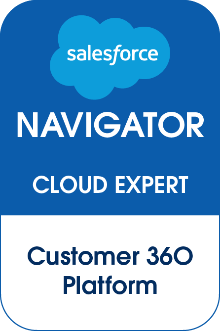 Cloud Expert Customer 360 Platform Navigator Badge